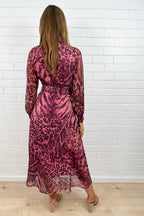 Blush Leopard Print Elevated Relaxed Feminine Dress