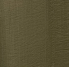 Khaki Loose Floaty Dress Lace Trim Non-Clinging Fit